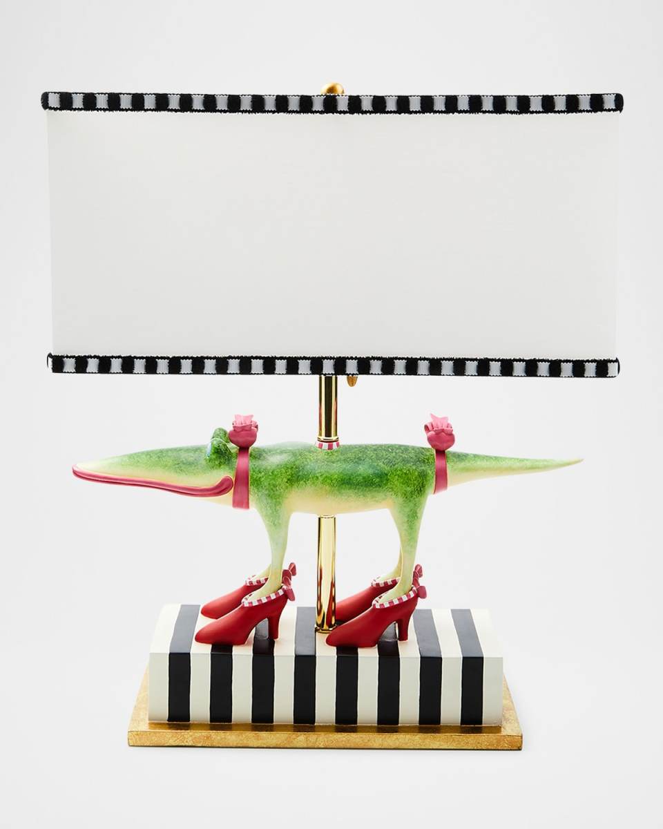 Patience Brewster Gloria Gator Table Lamp